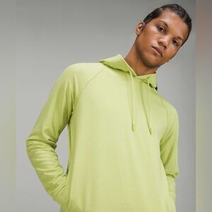 Lululemon athletica Men Vibrant Green Hoodie